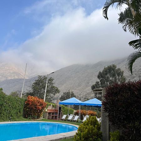 San Jeronimo River Lodge Lunahuaná Exterior foto
